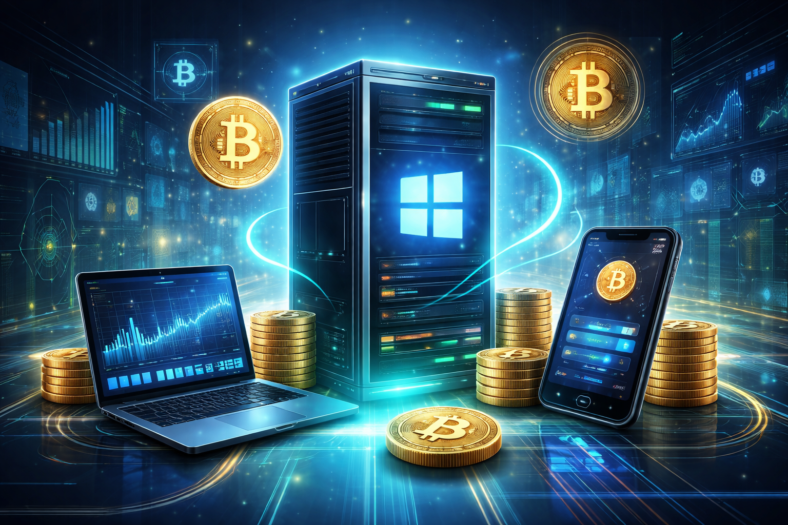 Windows VPS with Bitcoin: Who Needs One and How to Get Started